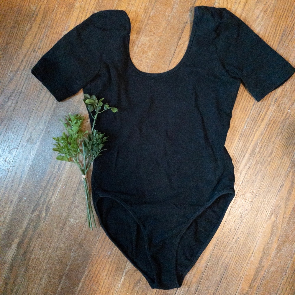 American Apparel Scoop Back Leotard